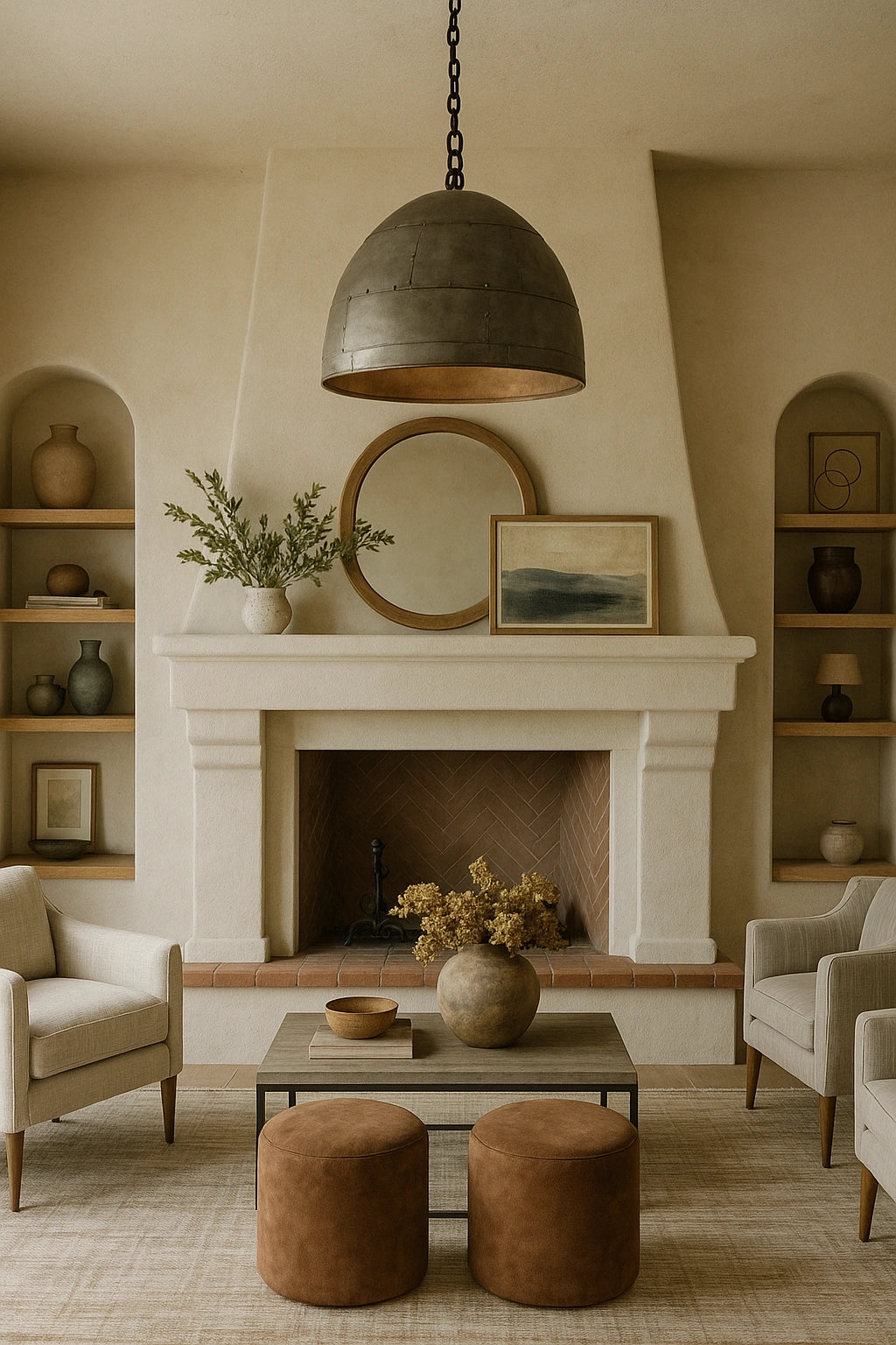 Signe Zinc Pendant -  Medium