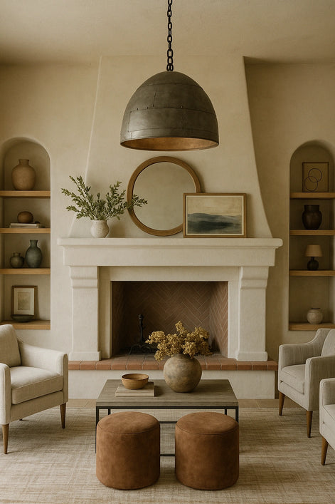 Signe Zinc Pendant -  Medium