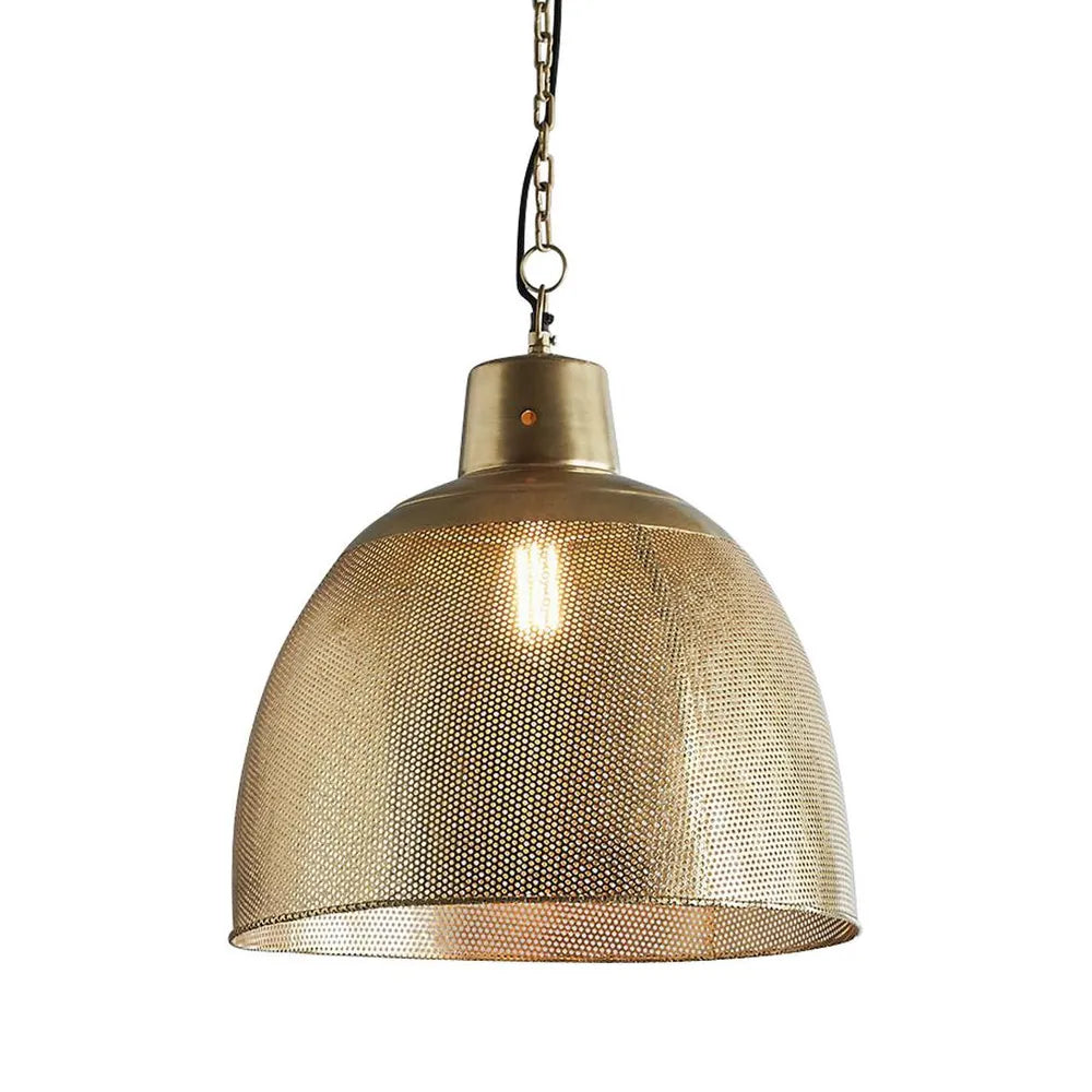 Riva Antique Brass Pendant - Medium