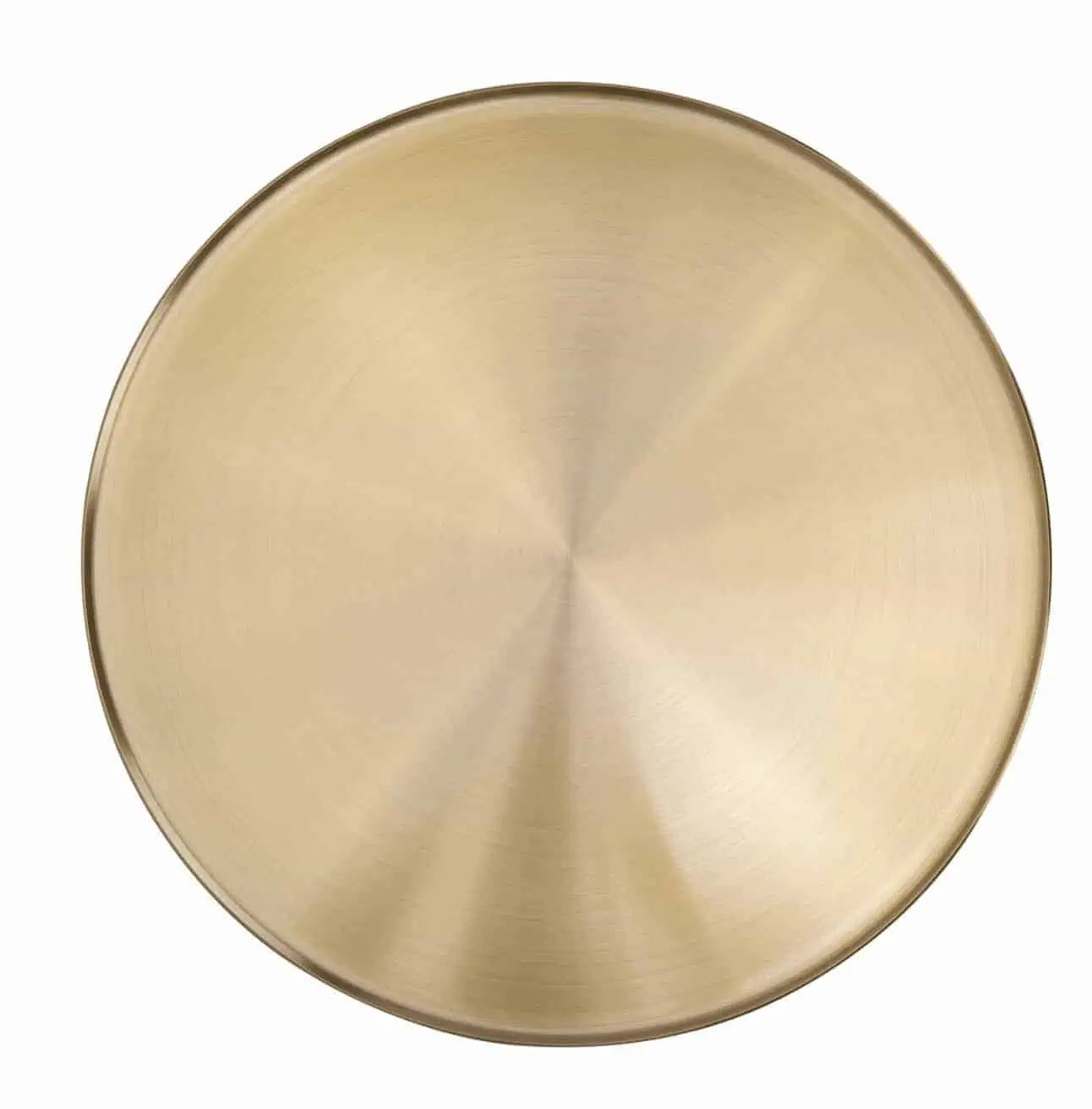 Sue Brushed Gold Side Table - Rosso Levanto Marble