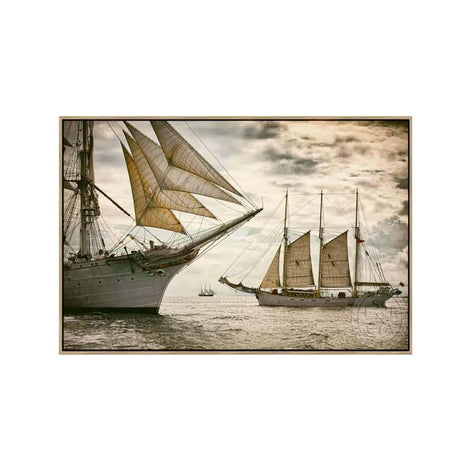 Sailing Ships – Natural Canvas
