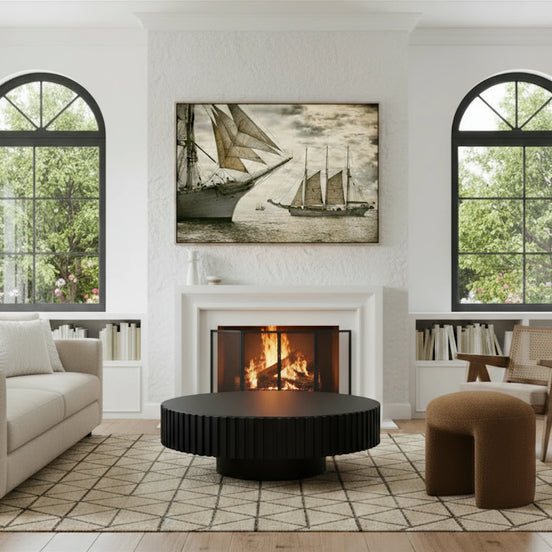 Sailing Ships – Natural Canvas