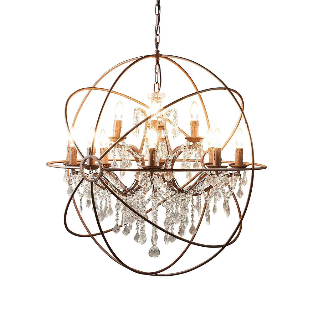Sundance Rust Chandelier Large by Essencia Interiors luxury statement chandelier