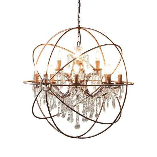 Sundance Rust Chandelier Large by Essencia Interiors luxury statement chandelier