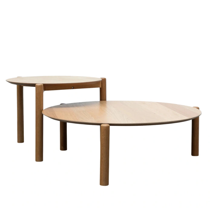Unity Oak Nested Coffee Tables - Natural