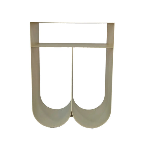 Webster Side Table in Ivory White by Essencia Interiors elegant modern side table