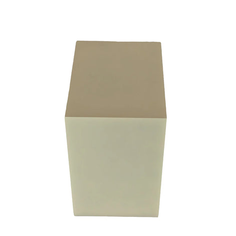 Webster Side Table in Ivory White by Essencia Interiors elegant modern side table