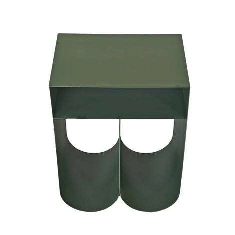 Webster Side Table in Sage Green by Essencia Interiors contemporary designer side table