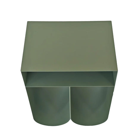 Webster Side Table in Sage Green by Essencia Interiors contemporary designer side table