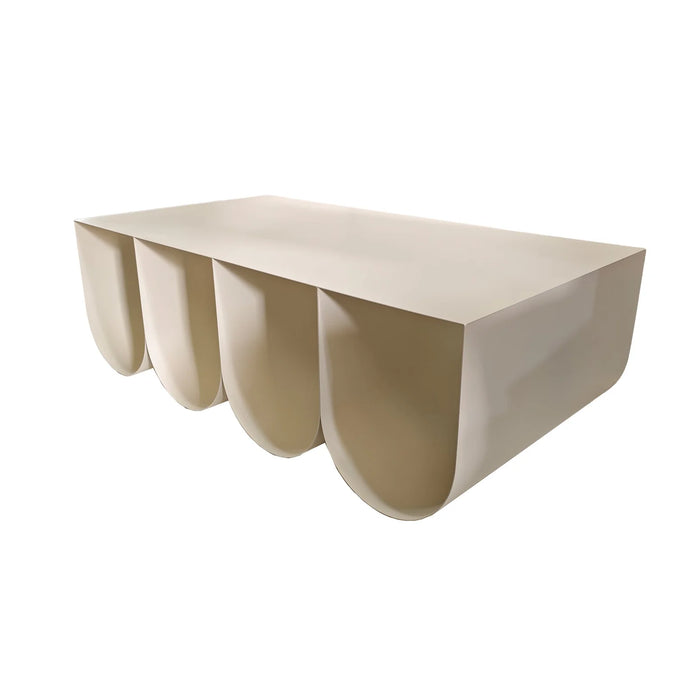Webster Coffee Table - Ivory White