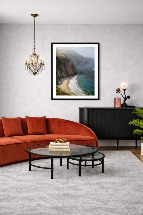 Big Surf Coast – Black Frame