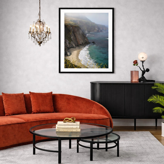 Big Surf Coast – Black Frame