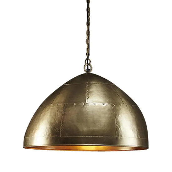 Signe Antique Brass Pendant - Medium