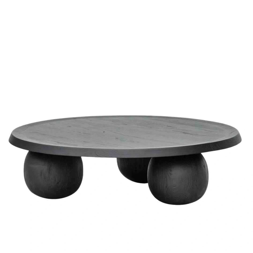 Natalia Elm Ball Coffee Table - Black